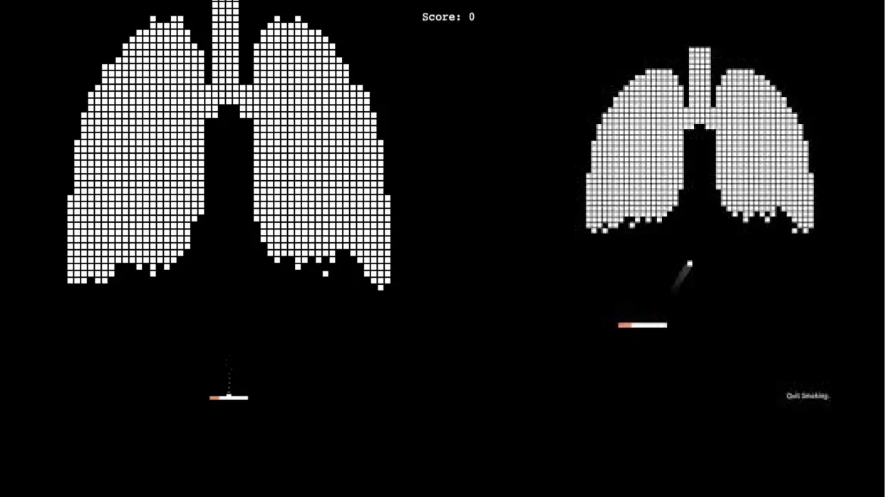 Deadlung - a playable health message